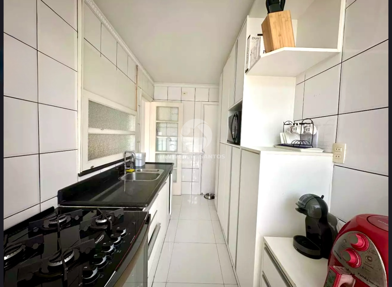 Apartamento 2 Dormitórios, 1 Vaga, Frente Mar e Andar Alto no José Menino - Santos SP em José Menino, Santos — foto 14