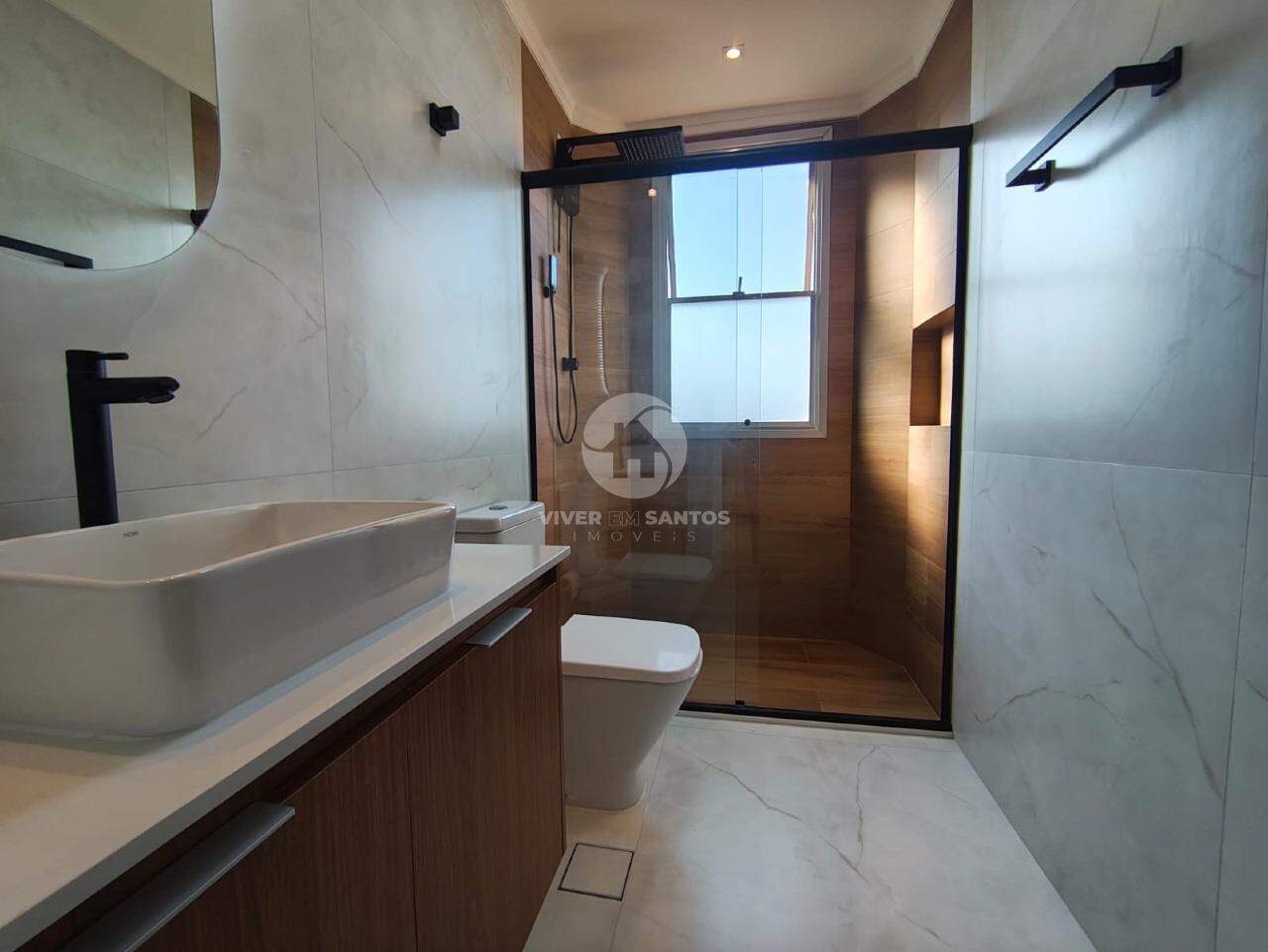 Apartamento Totalmente Reformado, Porteira Fechada e Pronto para Morar no Campo Grande - Santos SP em Campo Grande, Santos — foto 8