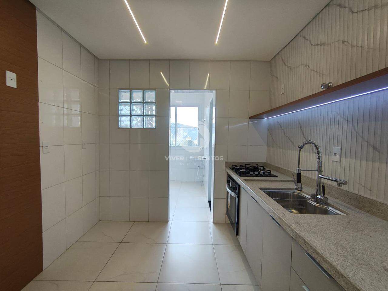 Apartamento Totalmente Reformado, Porteira Fechada e Pronto para Morar no Campo Grande - Santos SP em Campo Grande, Santos — foto 18