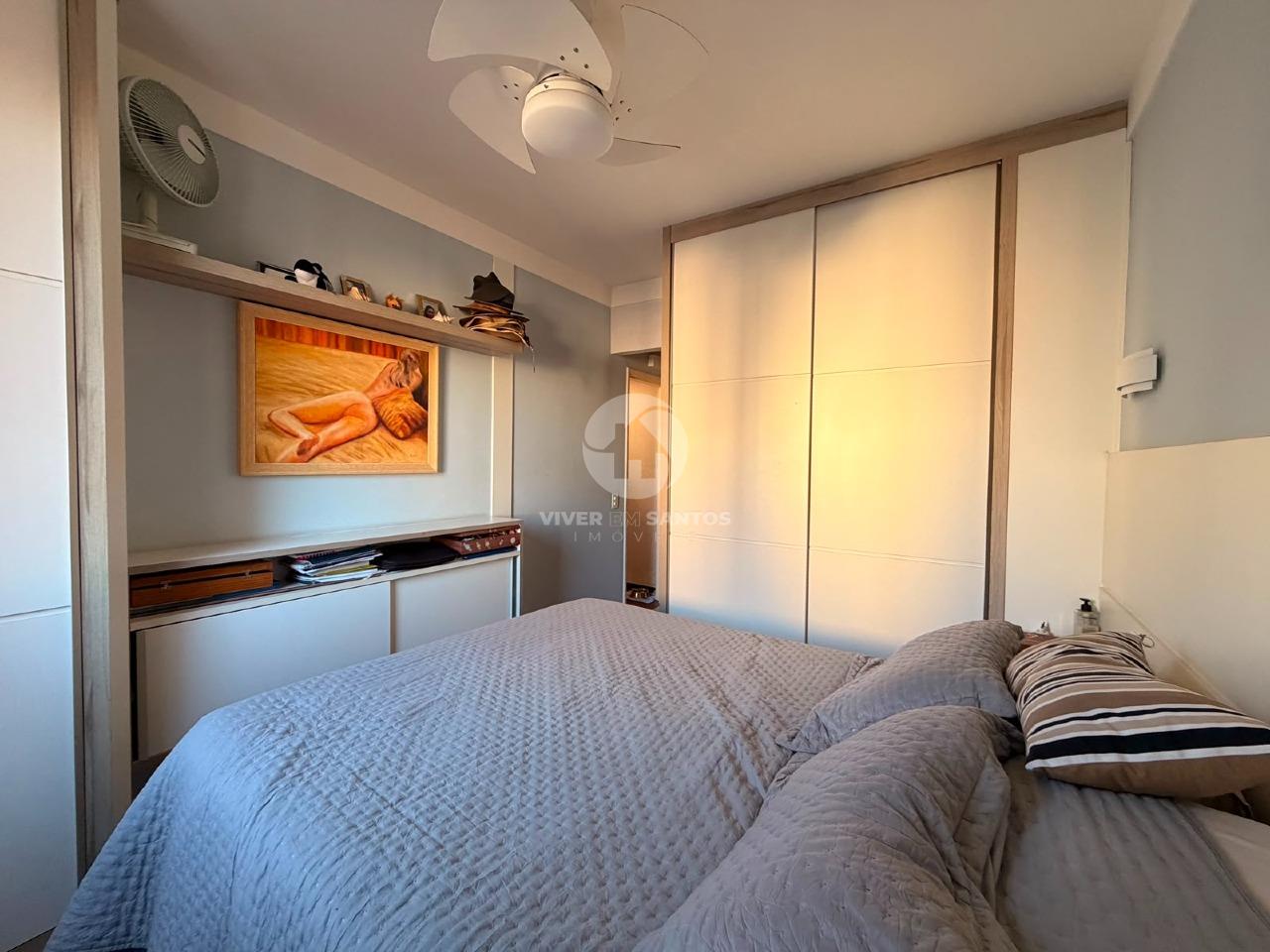 Apartamento 2 Dormitórios, Reformado e Quadra da Praia no Boqueirão - Santos SP em Boqueirão, Santos — foto 15