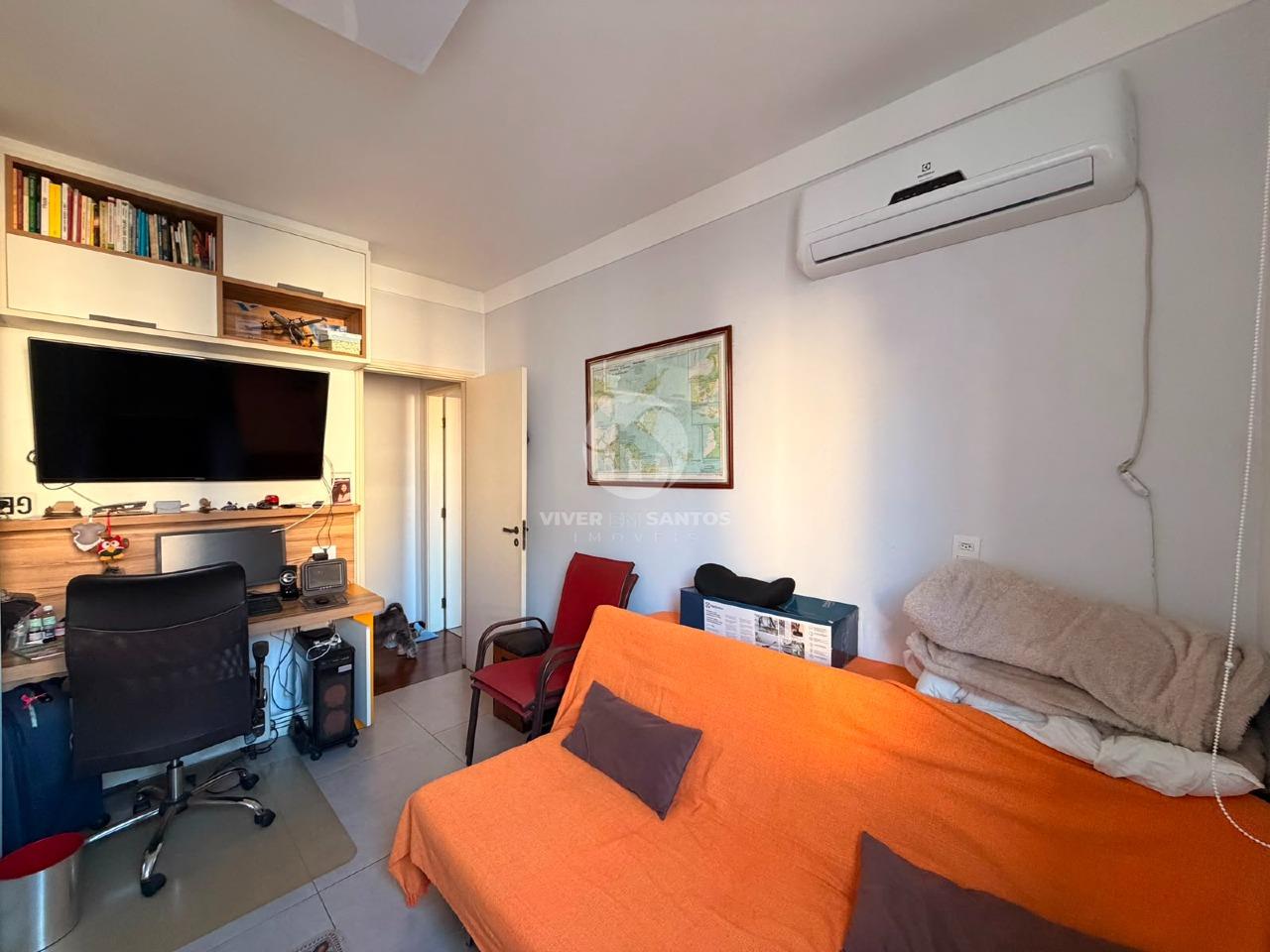 Apartamento 2 Dormitórios, Reformado e Quadra da Praia no Boqueirão - Santos SP em Boqueirão, Santos — foto 11
