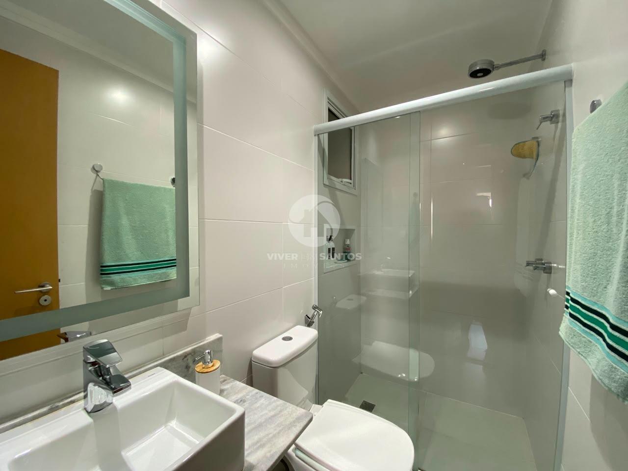 Apartamento 2 Dormitórios, 1 Vaga, Varanda Gourmet e Lazer Completo no Boqueirão - Santos SP em Boqueirão, Santos — foto 7