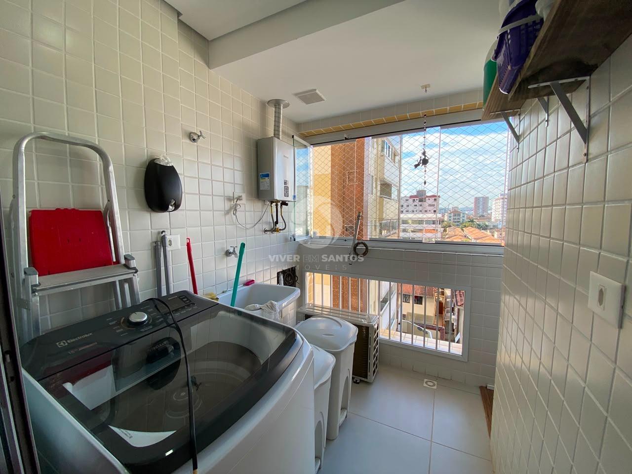 Apartamento 2 Dormitórios, 1 Vaga, Varanda Gourmet e Lazer Completo no Boqueirão - Santos SP em Boqueirão, Santos — foto 18