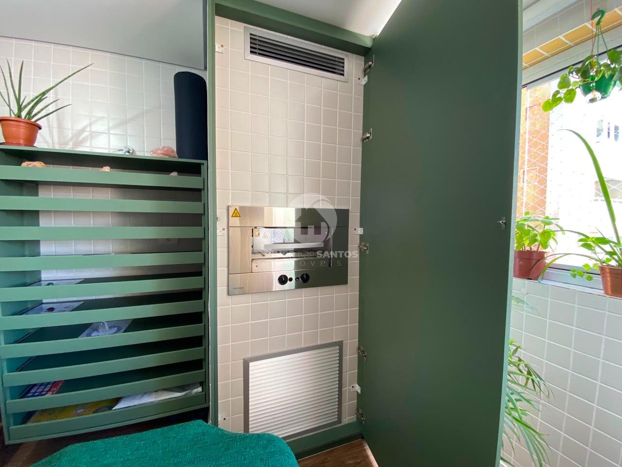 Apartamento 2 Dormitórios, 1 Vaga, Varanda Gourmet e Lazer Completo no Boqueirão - Santos SP em Boqueirão, Santos — foto 15