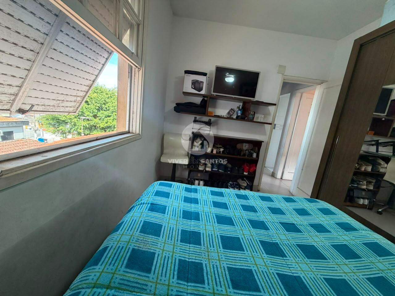 Apartamento 2 Dormitórios, 1 Vaga e Cozinha Integrada no Marapé - Santos SP em Marapé, Santos — foto 5