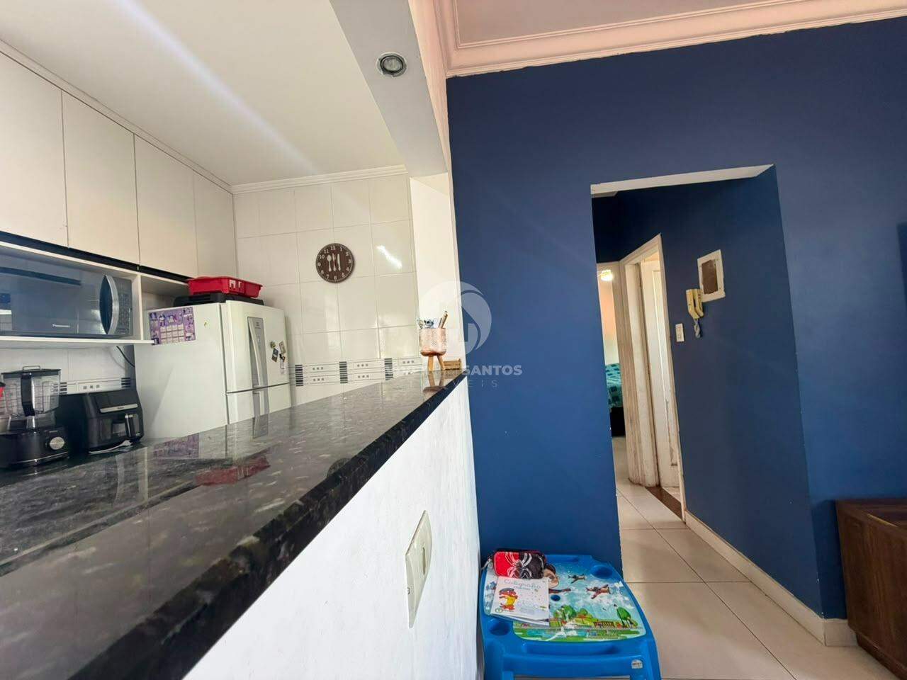 Apartamento 2 Dormitórios, 1 Vaga e Cozinha Integrada no Marapé - Santos SP em Marapé, Santos — foto 3
