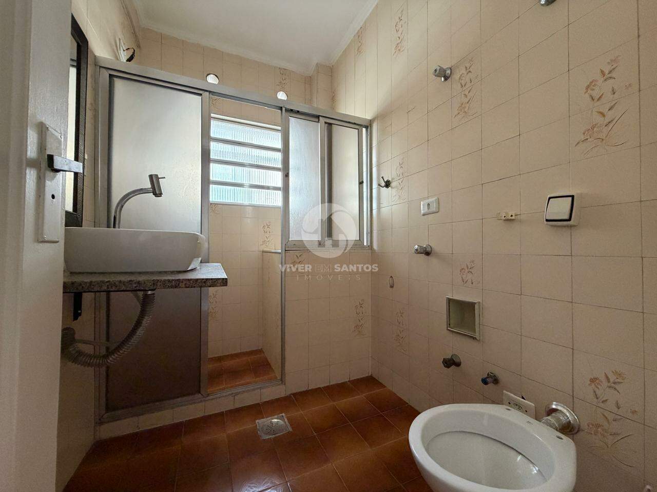 Apartamento 1 Dormitório, Frente Mar e Vista Lateral para o Mar na Aparecida - Santos/SP em Aparecida, Santos — foto 6