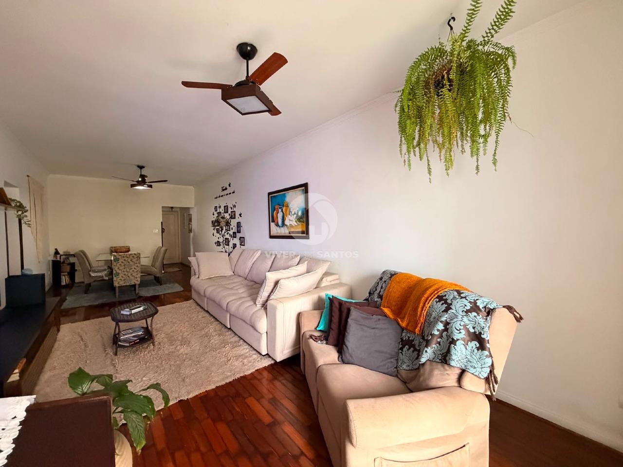 Apartamento 3 Dormitórios, 1 Vaga, 176 m² e Sacada na Ponta da Praia - Santos SP em Ponta da Praia, Santos — foto 3