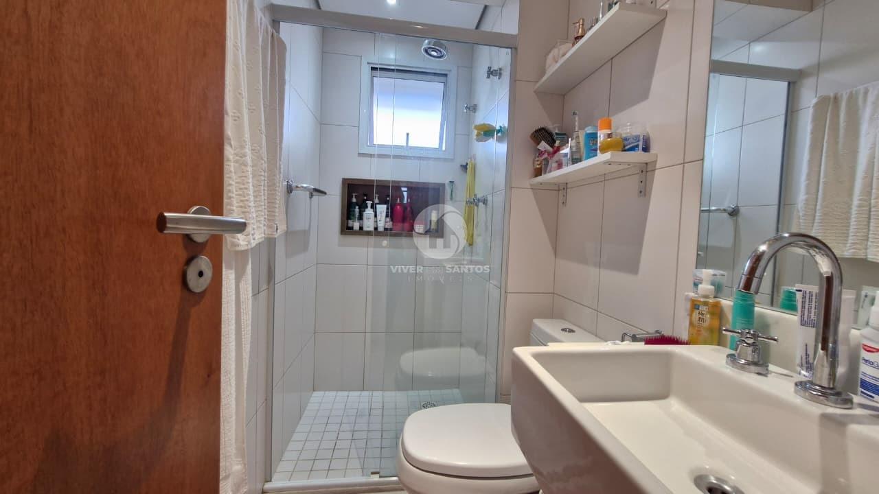 Apartamento, 2 Dormitórios, Varanda, Planejados e Vaga na Avenida Ana Costa – Santos/SP em Vila Mathias, Santos — foto 12