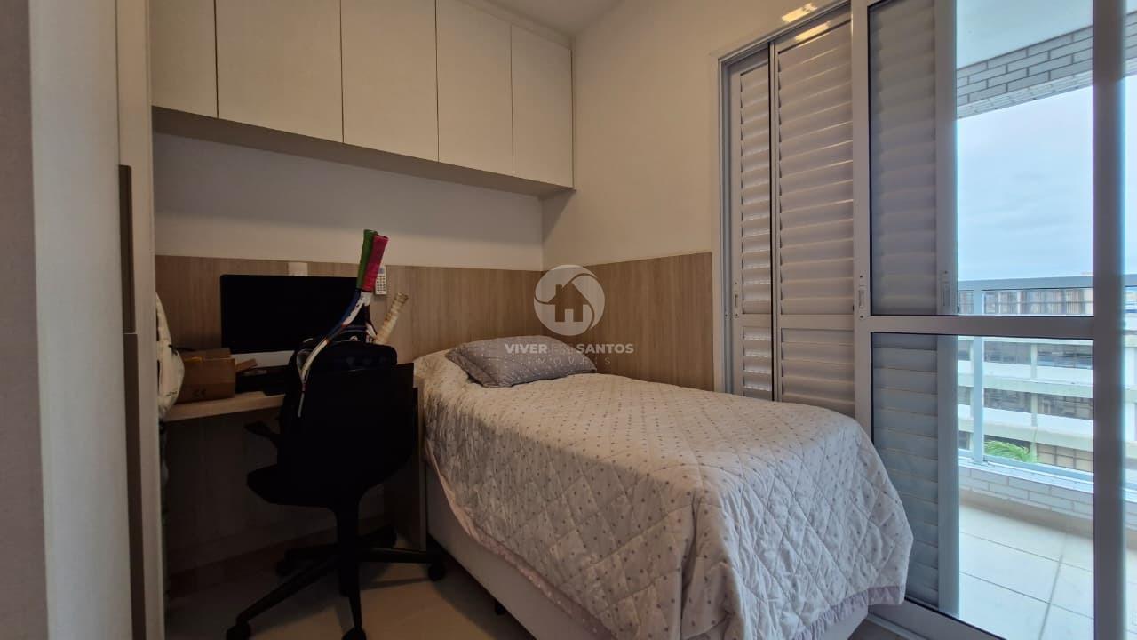 Apartamento, 2 Dormitórios, Varanda, Planejados e Vaga na Avenida Ana Costa – Santos/SP em Vila Mathias, Santos — foto 15