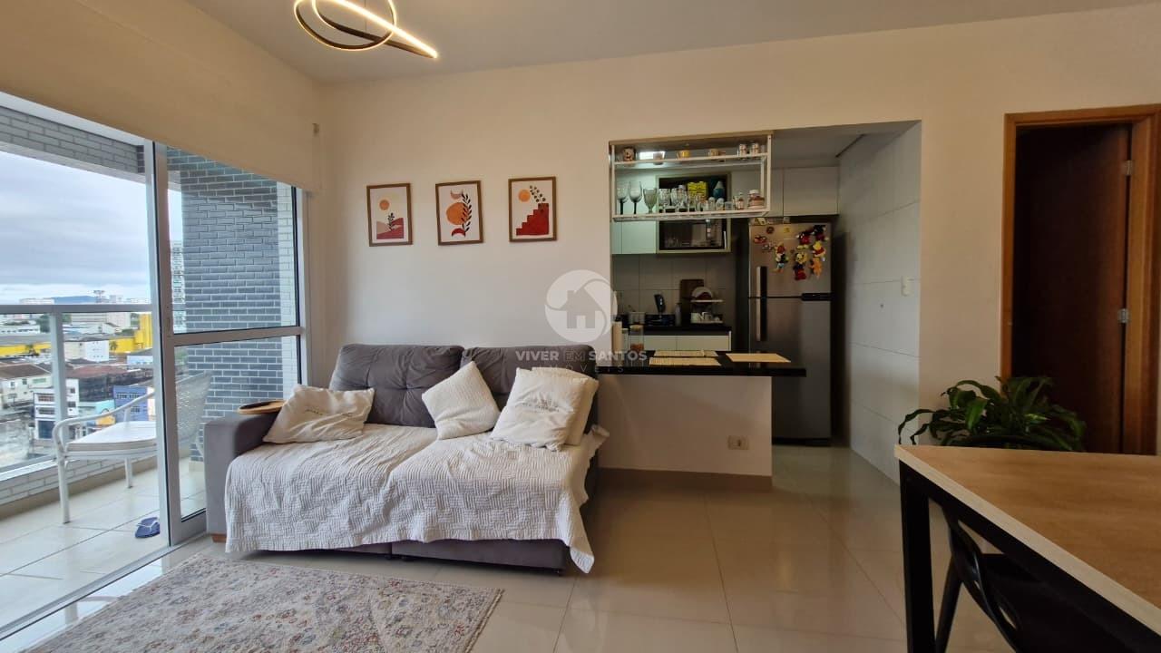 Apartamento, 2 Dormitórios, Varanda, Planejados e Vaga na Avenida Ana Costa – Santos/SP em Vila Mathias, Santos — foto 4