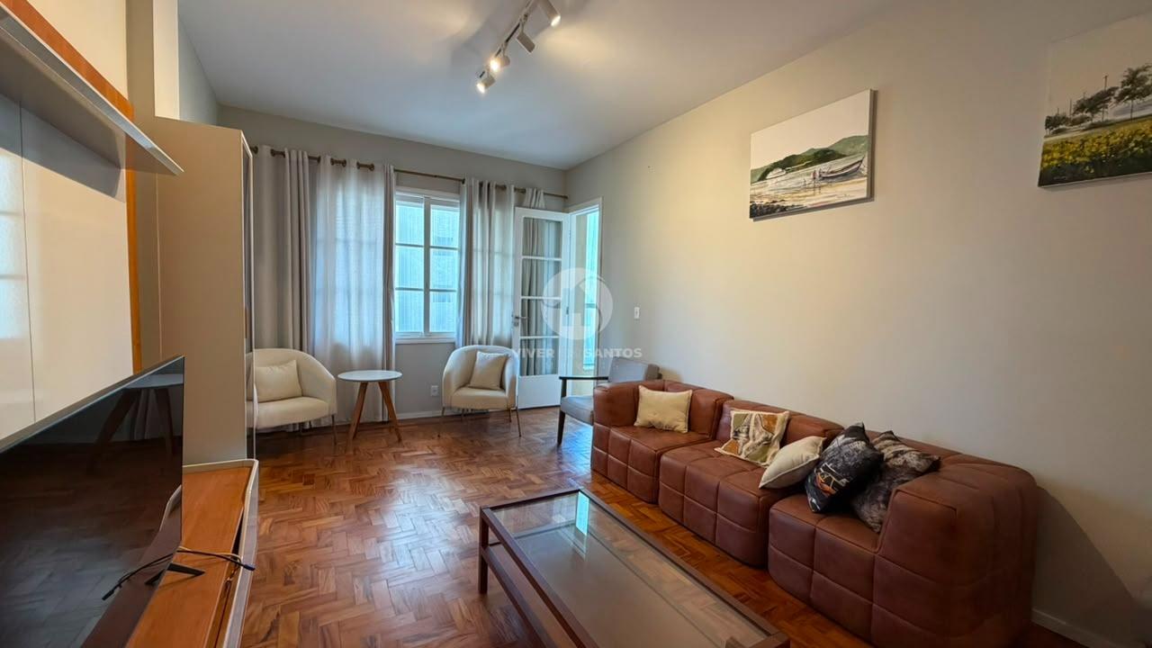 Apartamento 2 Dormitórios, Mobiliado e 1 Quadra da Praia no Gonzaga - Santos SP em Gonzaga, Santos — foto 6