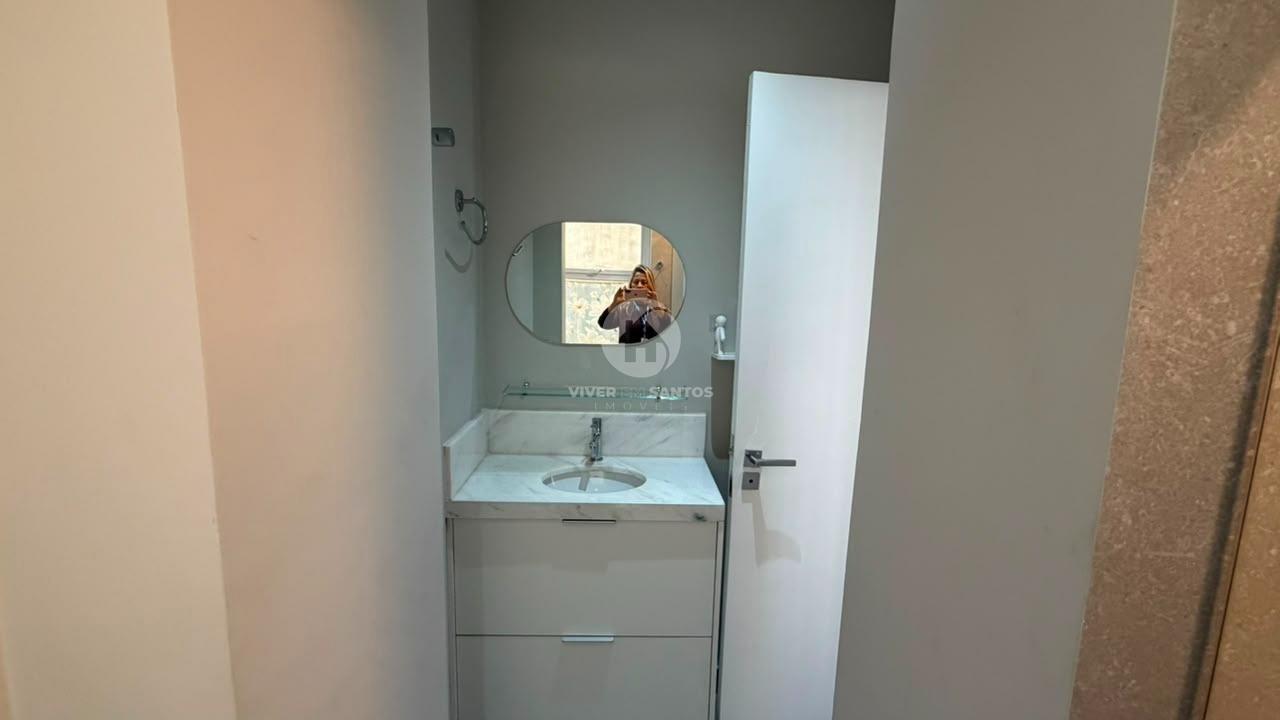 Apartamento 2 Dormitórios, Mobiliado e 1 Quadra da Praia no Gonzaga - Santos SP em Gonzaga, Santos — foto 14