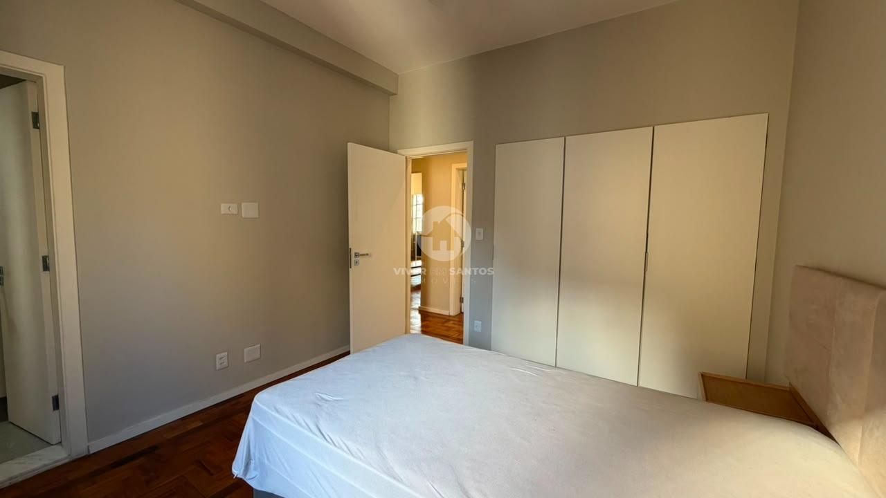Apartamento 2 Dormitórios, Mobiliado e 1 Quadra da Praia no Gonzaga - Santos SP em Gonzaga, Santos — foto 11