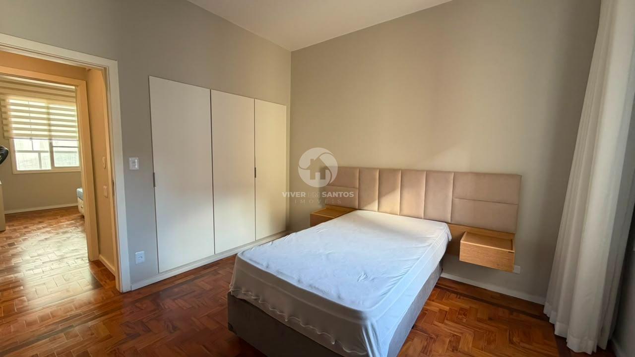 Apartamento 2 Dormitórios, Mobiliado e 1 Quadra da Praia no Gonzaga - Santos SP em Gonzaga, Santos — foto 10