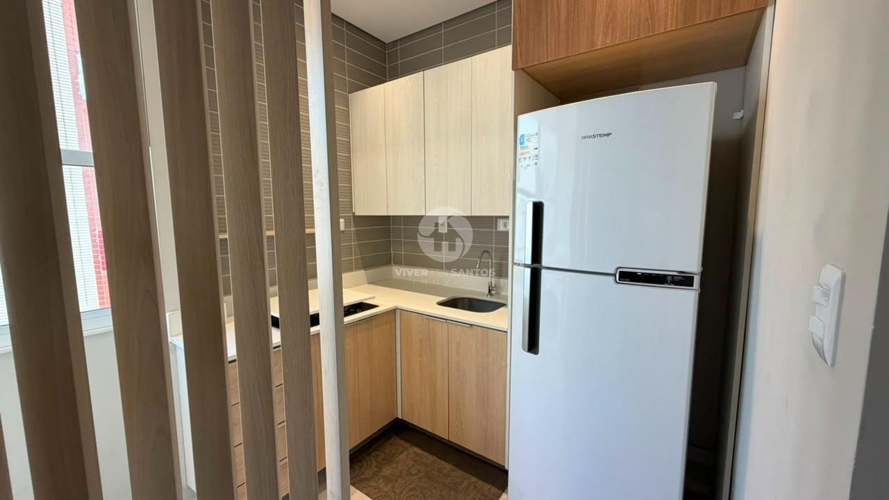 Apartamento 2 Dormitórios, Mobiliado e 1 Quadra da Praia no Gonzaga - Santos SP em Gonzaga, Santos — foto 20
