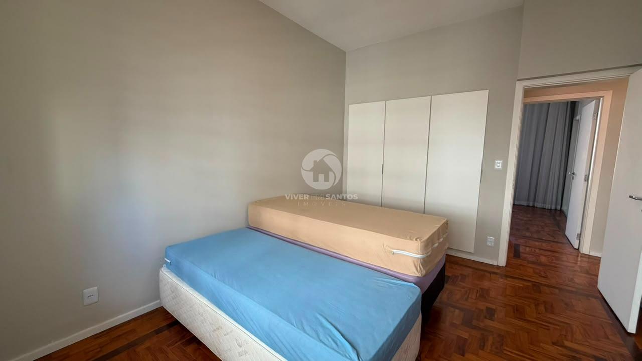 Apartamento 2 Dormitórios, Mobiliado e 1 Quadra da Praia no Gonzaga - Santos SP em Gonzaga, Santos — foto 8