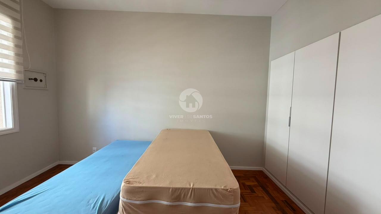 Apartamento 2 Dormitórios, Mobiliado e 1 Quadra da Praia no Gonzaga - Santos SP em Gonzaga, Santos — foto 9