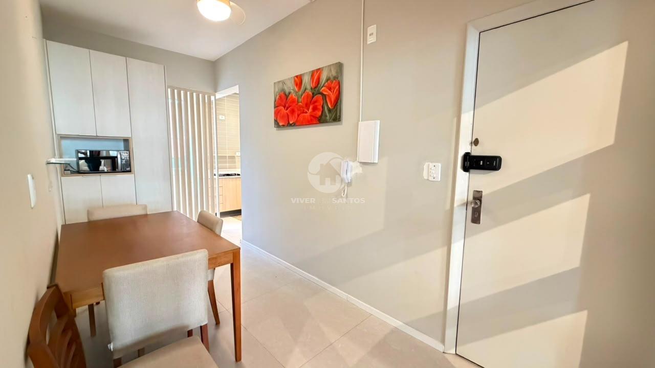 Apartamento 2 Dormitórios, Mobiliado e 1 Quadra da Praia no Gonzaga - Santos SP em Gonzaga, Santos — foto 18