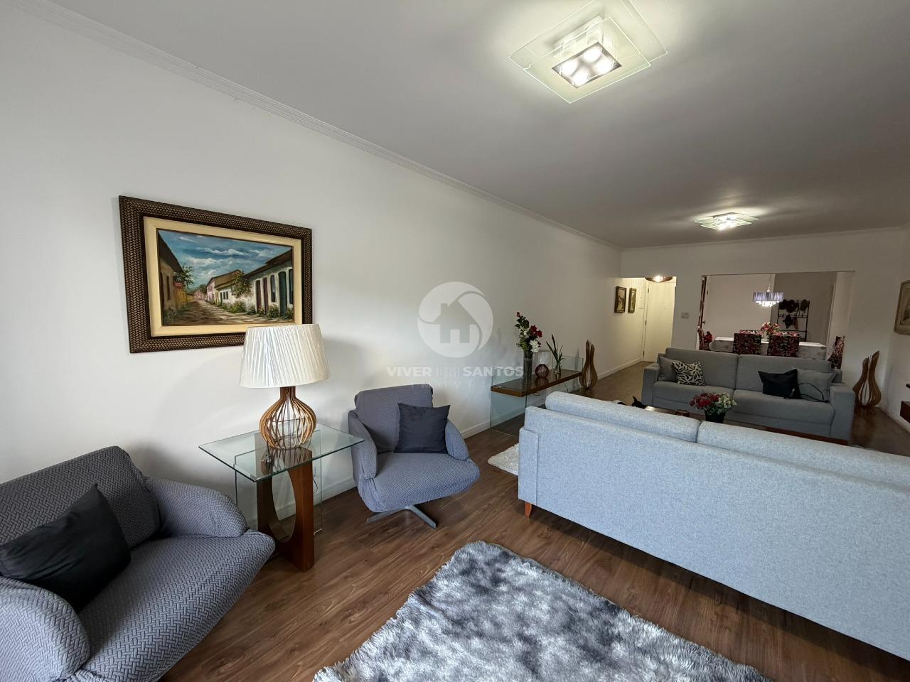 Apartamento 3 Dormitórios, 1 Vaga, Vista Livre e 2 Quadras da Praia na Aparecida - Santos SP em Aparecida, Santos — foto 4