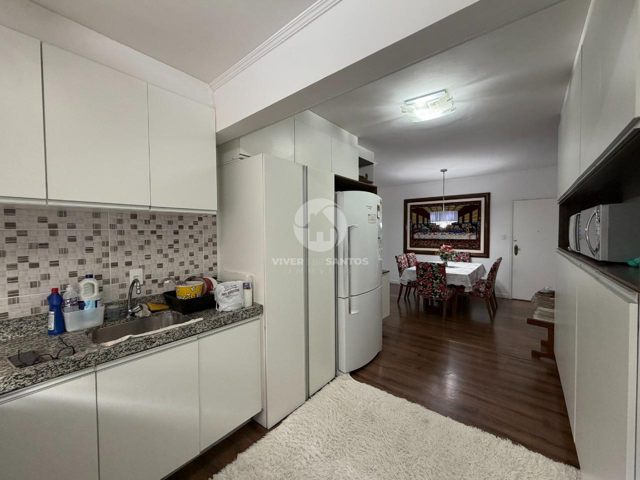 Apartamento 3 Dormitórios, 1 Vaga, Vista Livre e 2 Quadras da Praia na Aparecida - Santos SP em Aparecida, Santos — foto 20