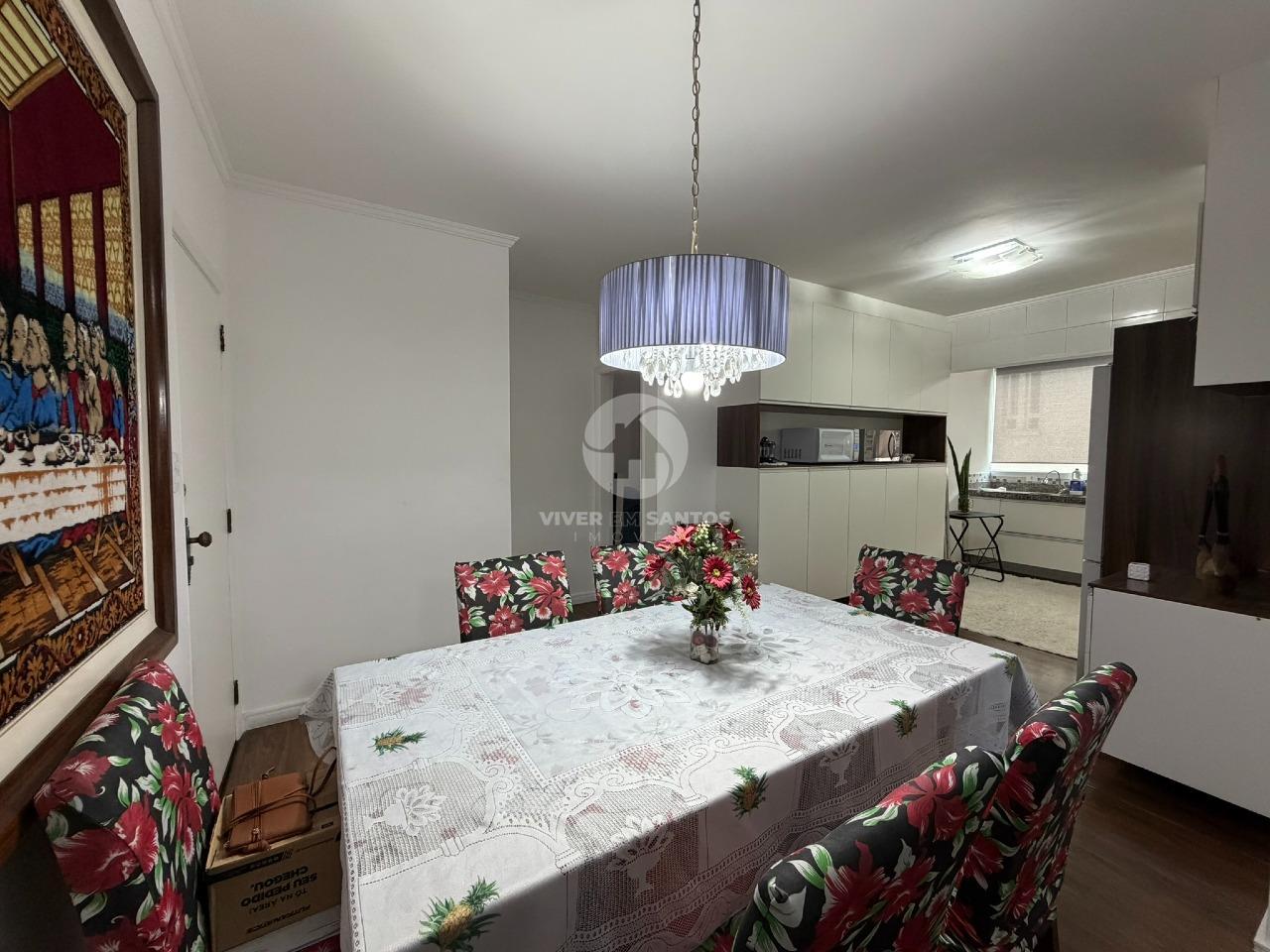 Apartamento 3 Dormitórios, 1 Vaga, Vista Livre e 2 Quadras da Praia na Aparecida - Santos SP em Aparecida, Santos — foto 17