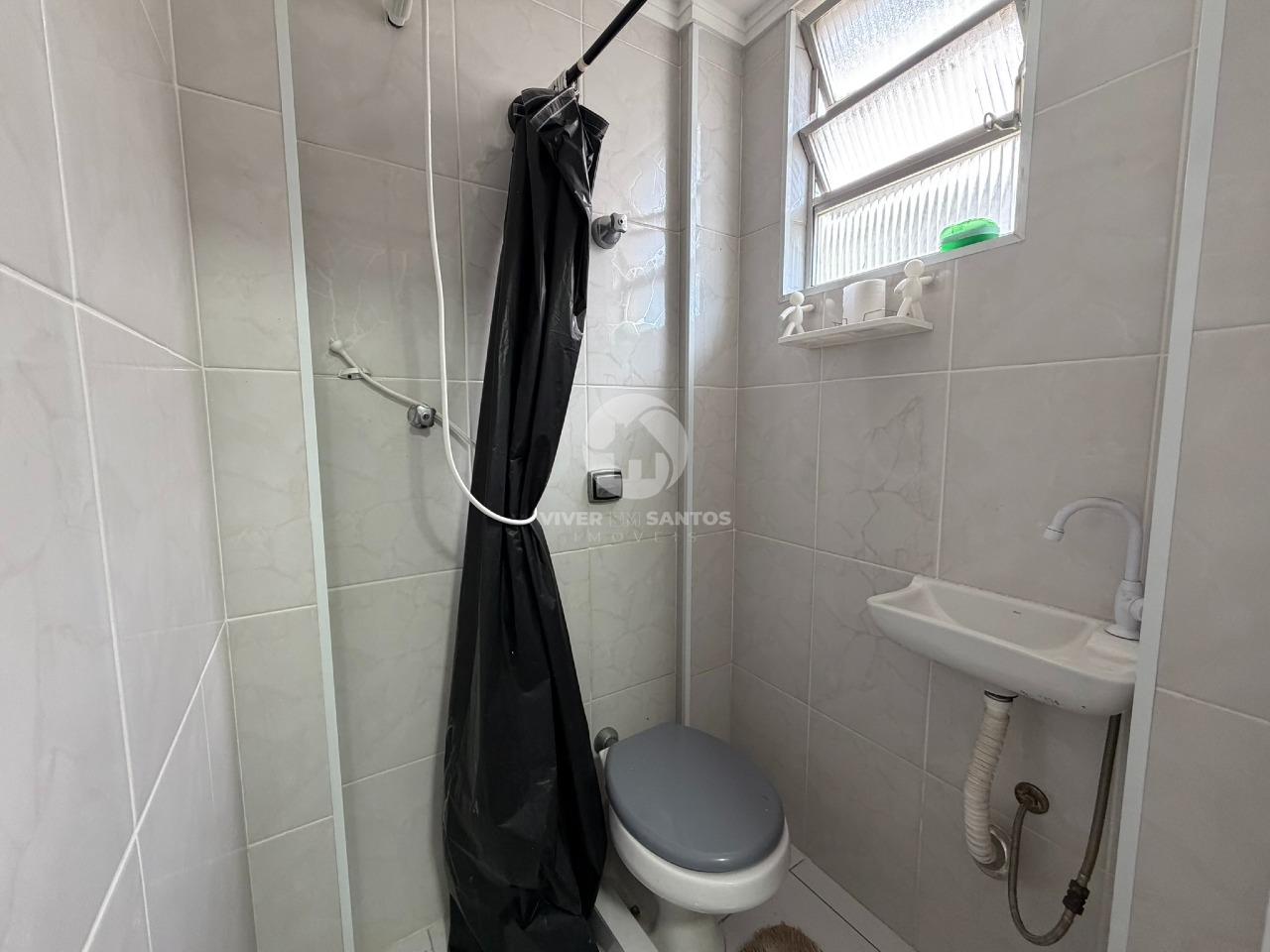 Apartamento 3 Dormitórios, 1 Vaga, Vista Livre e 2 Quadras da Praia na Aparecida - Santos SP em Aparecida, Santos — foto 23