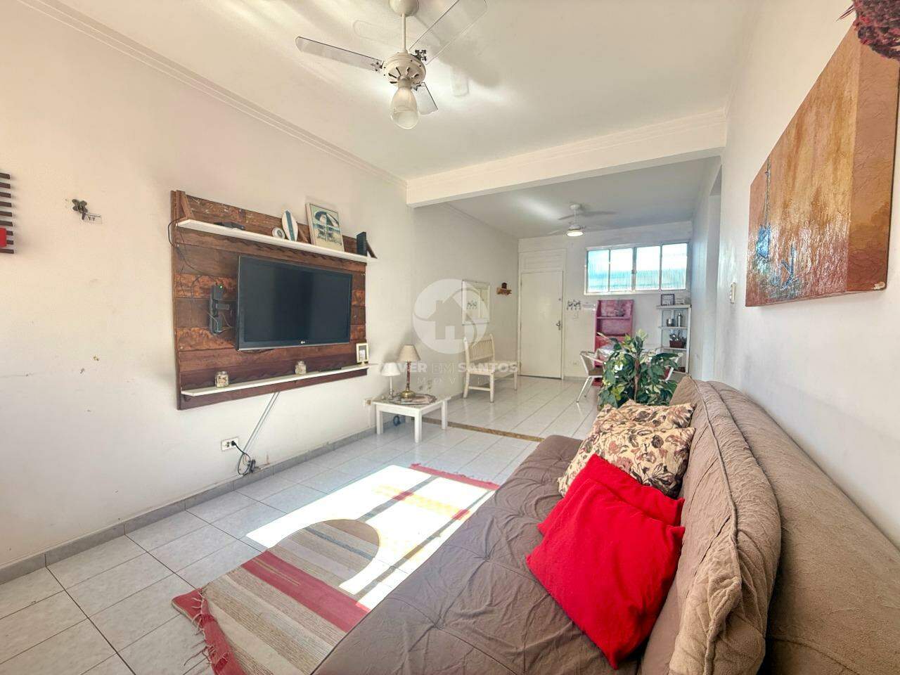 Apartamento 1 Dormitório, 1 Vaga, Andar Alto na Aparecida - Santos SP em Aparecida, Santos — foto 3