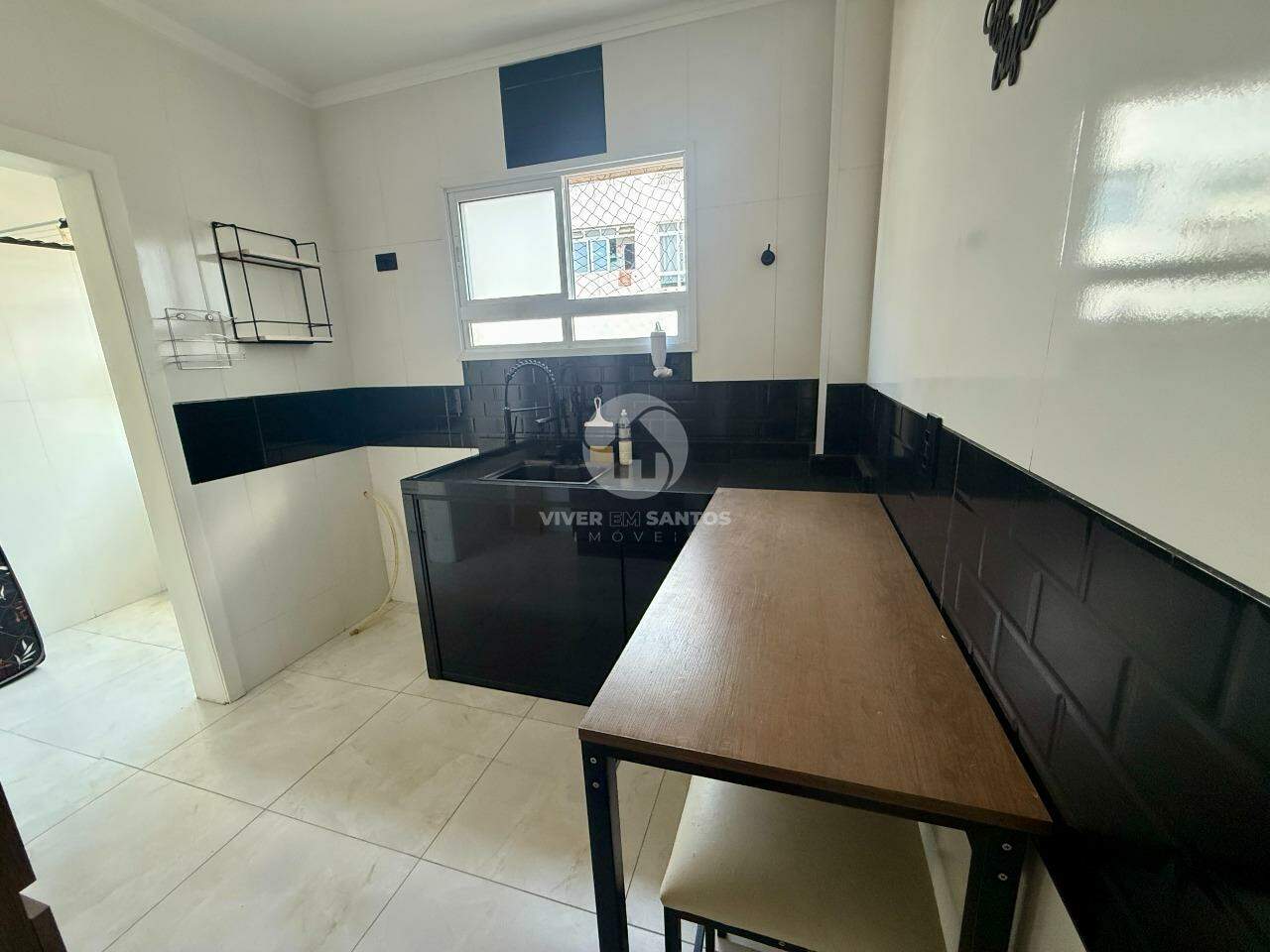 Apartamento 1 Dormitório, 1 Vaga e Pronto para Morar na Encruzilhada - Santos SP em Encruzilhada, Santos — foto 9