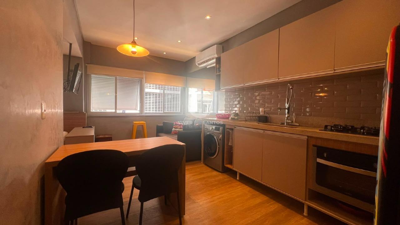 Studio Mobiliado, Porteira Fechada e 1 Quadra da Praia no Boqueirão - Santos SP em Boqueirão, Santos — foto 5