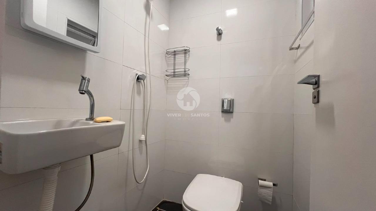 Apartamento 3 Dormitórios, Porteira Fechada e 1 Quadra da Praia no Boqueirão - Santos SP em Boqueirão, Santos — foto 27