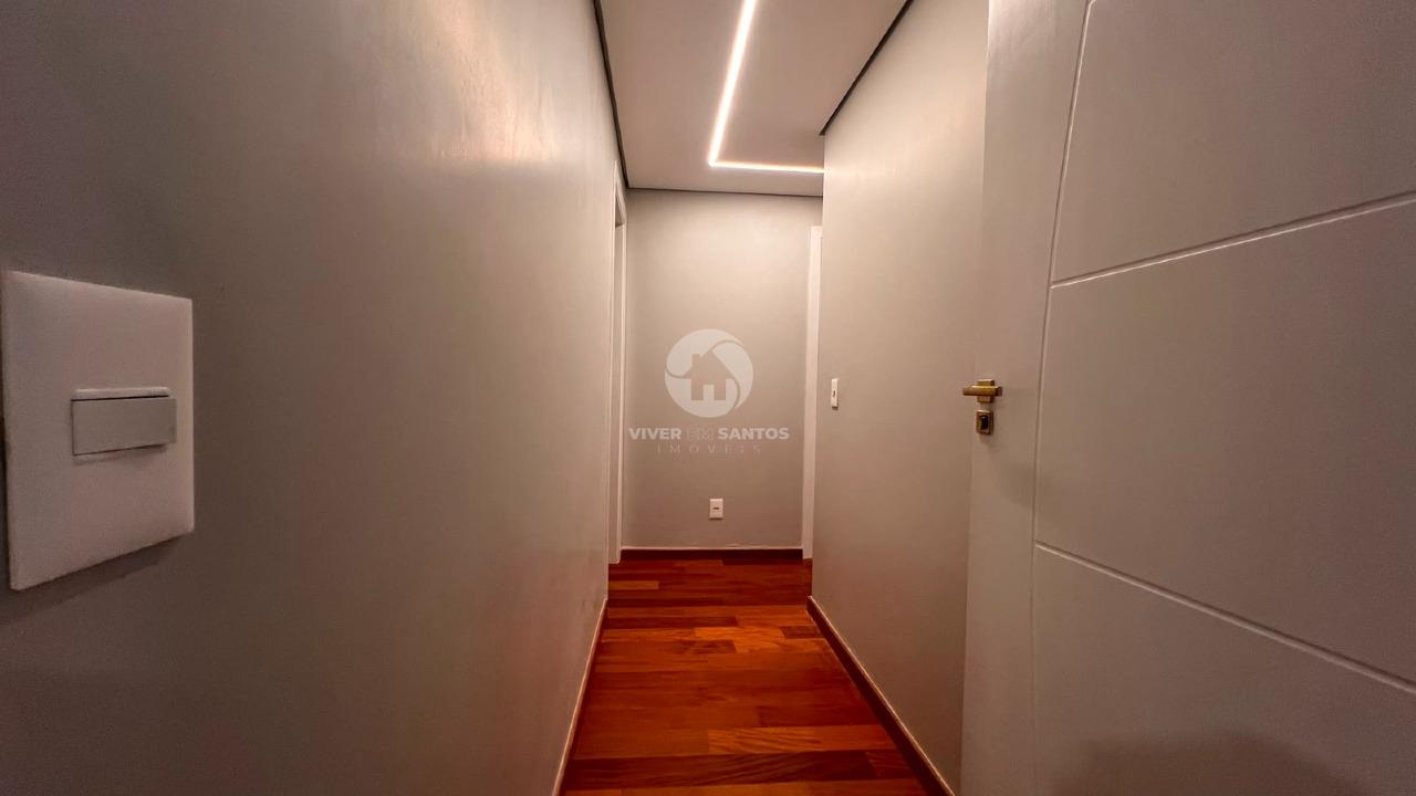 Apartamento 3 Dormitórios, Porteira Fechada e 1 Quadra da Praia no Boqueirão - Santos SP em Boqueirão, Santos — foto 8