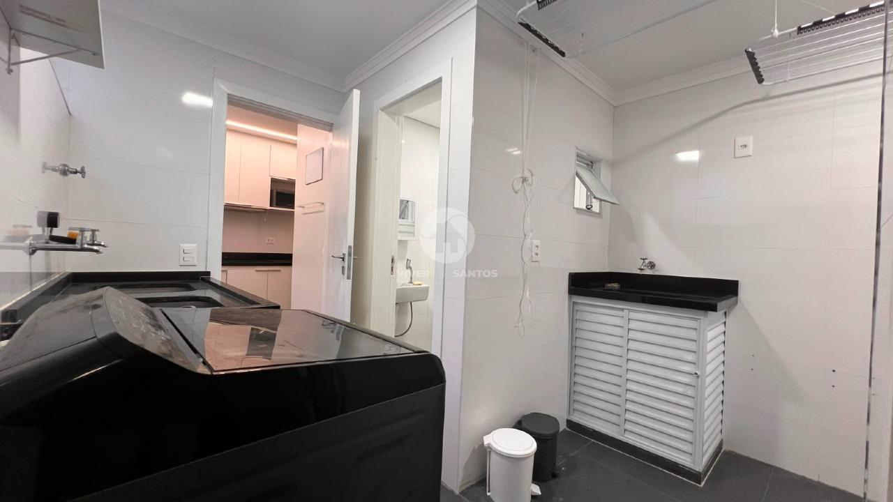 Apartamento 3 Dormitórios, Porteira Fechada e 1 Quadra da Praia no Boqueirão - Santos SP em Boqueirão, Santos — foto 25