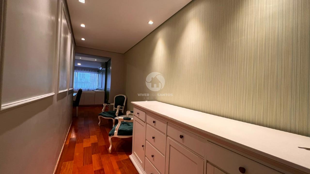 Apartamento 3 Dormitórios, Porteira Fechada e 1 Quadra da Praia no Boqueirão - Santos SP em Boqueirão, Santos — foto 2