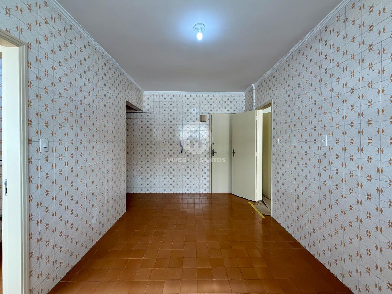 Apartamento 2 Dormitórios, Vaga Demarcada e Dependência no Gonzaga – Santos/SP em Gonzaga, Santos — foto 9
