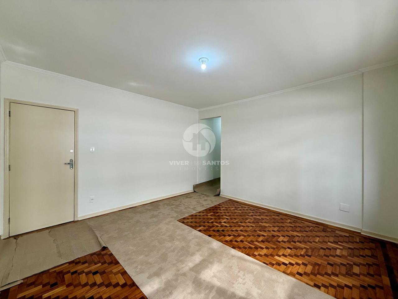 Apartamento 2 Dormitórios, Vaga Demarcada e Dependência no Gonzaga – Santos/SP em Gonzaga, Santos — foto 3