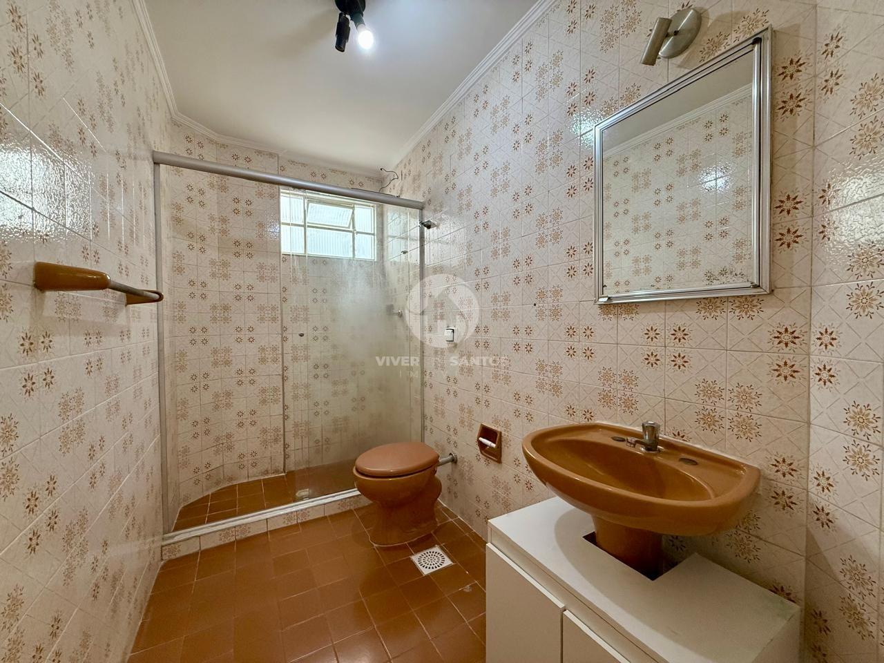 Apartamento 2 Dormitórios, Vaga Demarcada e Dependência no Gonzaga – Santos/SP em Gonzaga, Santos — foto 6