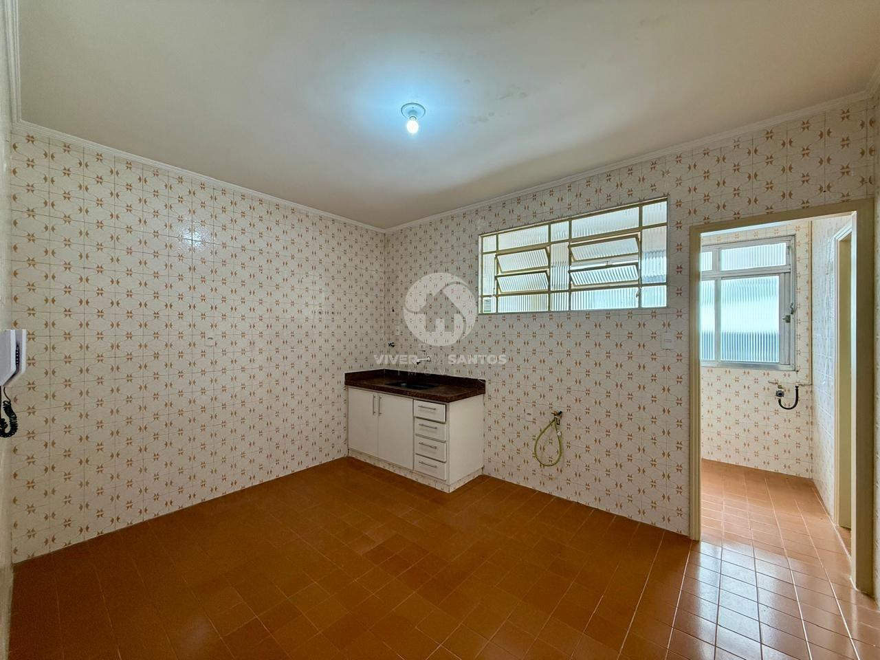 Apartamento 2 Dormitórios, Vaga Demarcada e Elevador no Gonzaga – Santos/SP em Gonzaga, Santos — foto 14