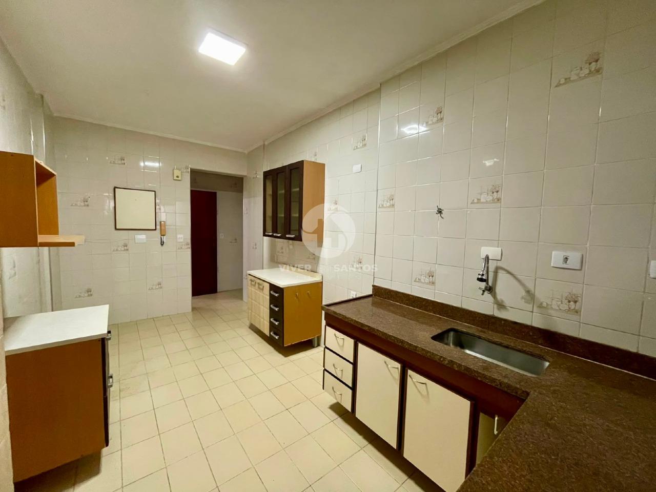 Apartamento 3 Dormitórios, Sacada e Vaga Demarcada no Embaré – Santos/SP em Embaré, Santos — foto 17