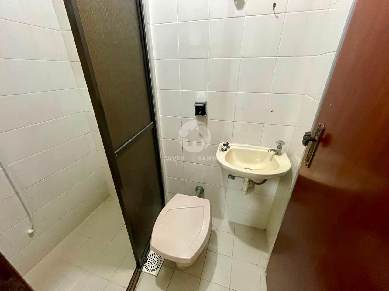 Apartamento 3 Dormitórios, Sacada e Vaga Demarcada no Embaré – Santos/SP em Embaré, Santos — foto 20