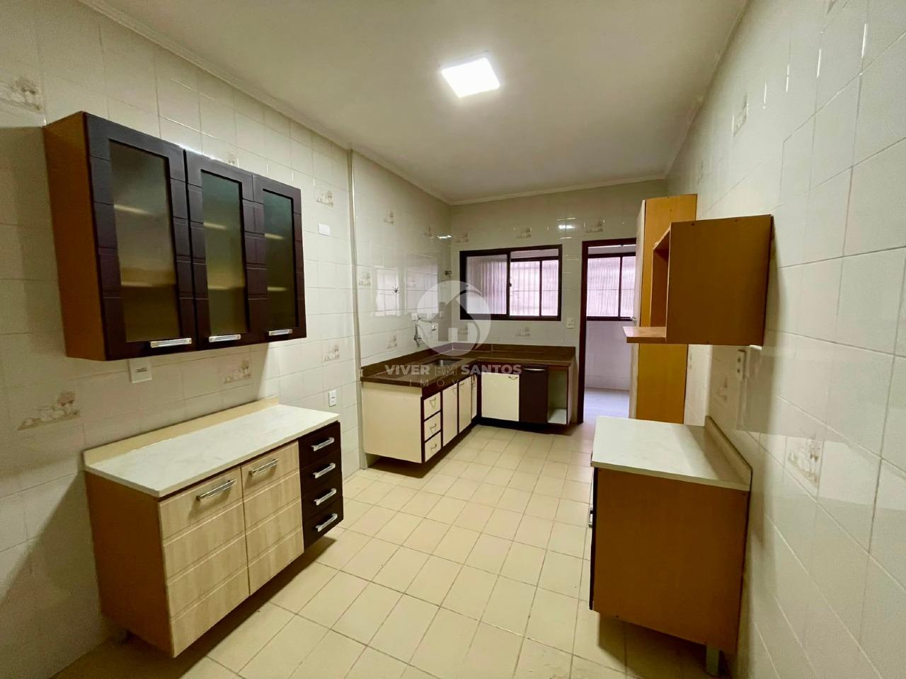 Apartamento 3 Dormitórios, Sacada e Vaga Demarcada no Embaré – Santos/SP em Embaré, Santos — foto 16