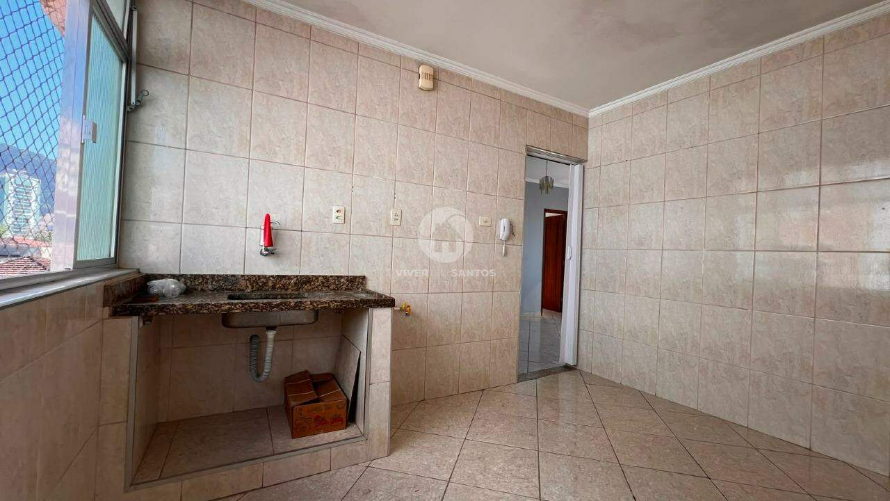 Apartamento 2 Dormitórios, Sol da Manhã e Garagem no Campo Grande – Santos/SP em Campo Grande, Santos — foto 14