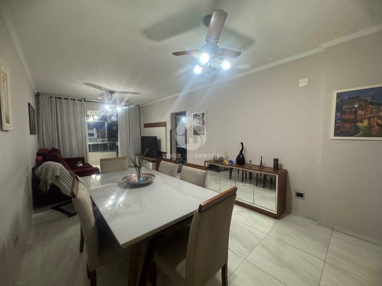 Apartamento 2 Dormitórios, 100 m², Vaga Demarcada e Portaria 24h na Vila Belmiro – Santos/SP em Vila Belmiro, Santos — foto 3