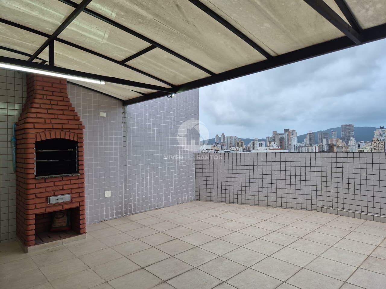 Apartamento 2 Dormitórios, Sacada, Piscina e Vaga Demarcada na Aparecida – Santos/SP em Aparecida, Santos — foto 10