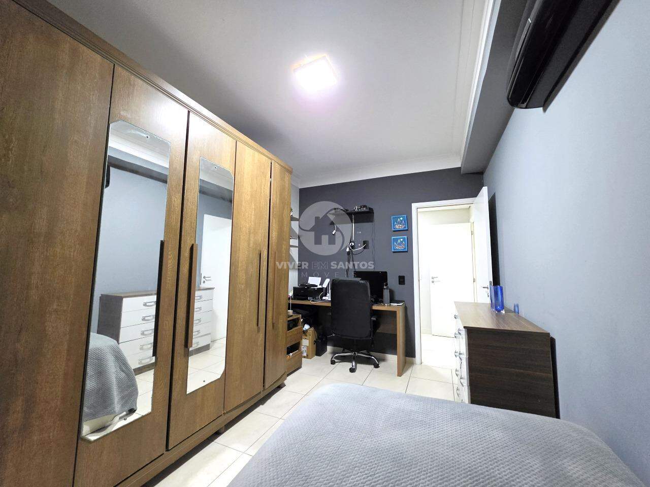 Apartamento 3 Dormitórios, Varanda Gourmet, 2 Vagas e Lazer Completo no Marapé – Santos/SP em Marapé, Santos — foto 11