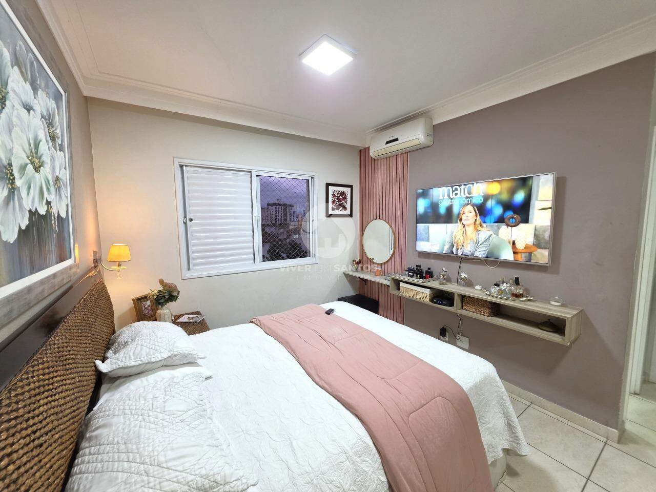 Apartamento 3 Dormitórios, Varanda Gourmet, 2 Vagas e Lazer Completo no Marapé – Santos/SP em Marapé, Santos — foto 16