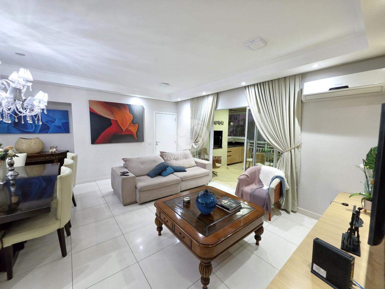 Apartamento 3 Dormitórios, Varanda Gourmet, 2 Vagas e Lazer Completo no Marapé – Santos/SP em Marapé, Santos — foto 7