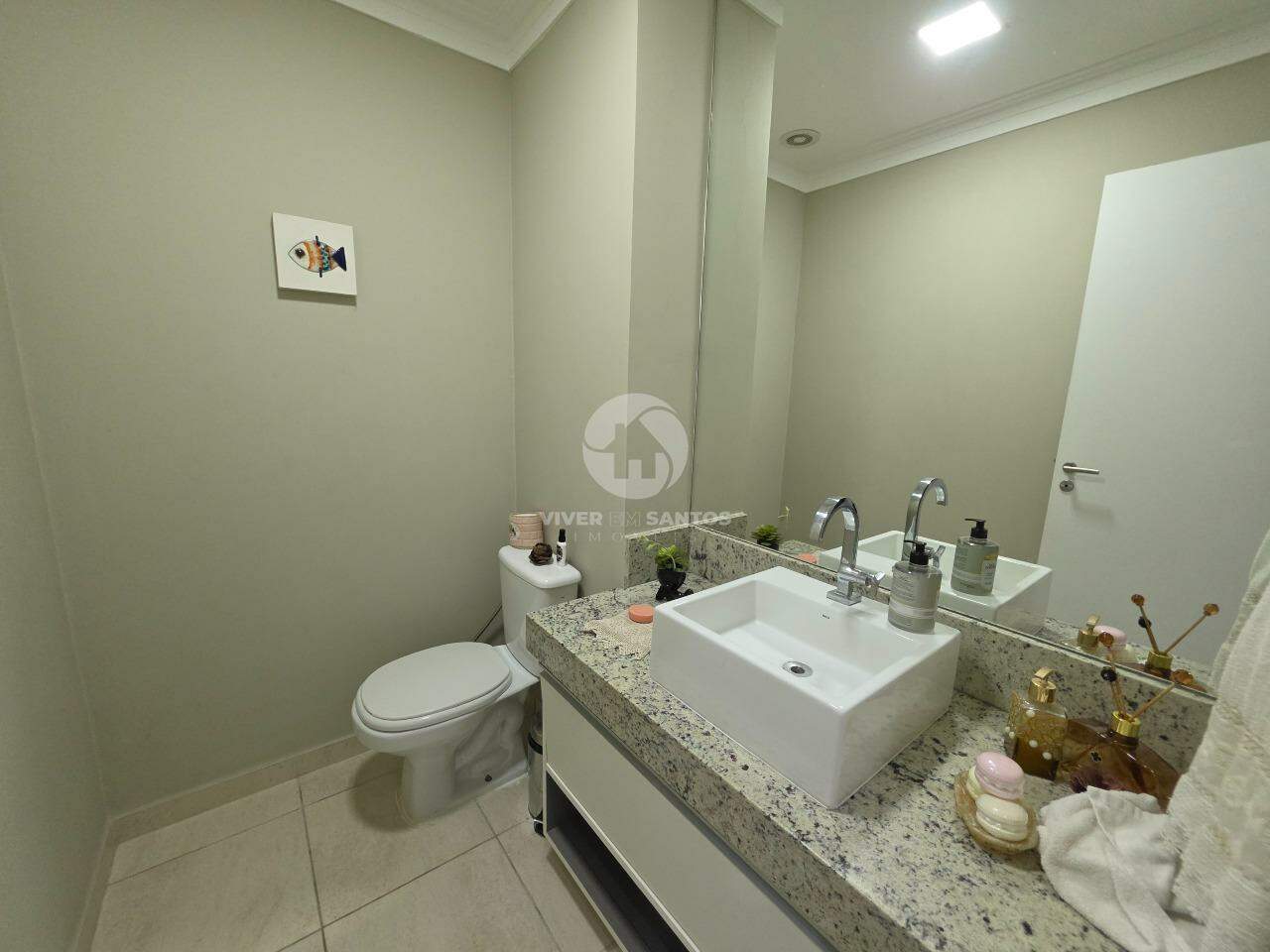 Apartamento 3 Dormitórios, Varanda Gourmet, 2 Vagas e Lazer Completo no Marapé – Santos/SP em Marapé, Santos — foto 8