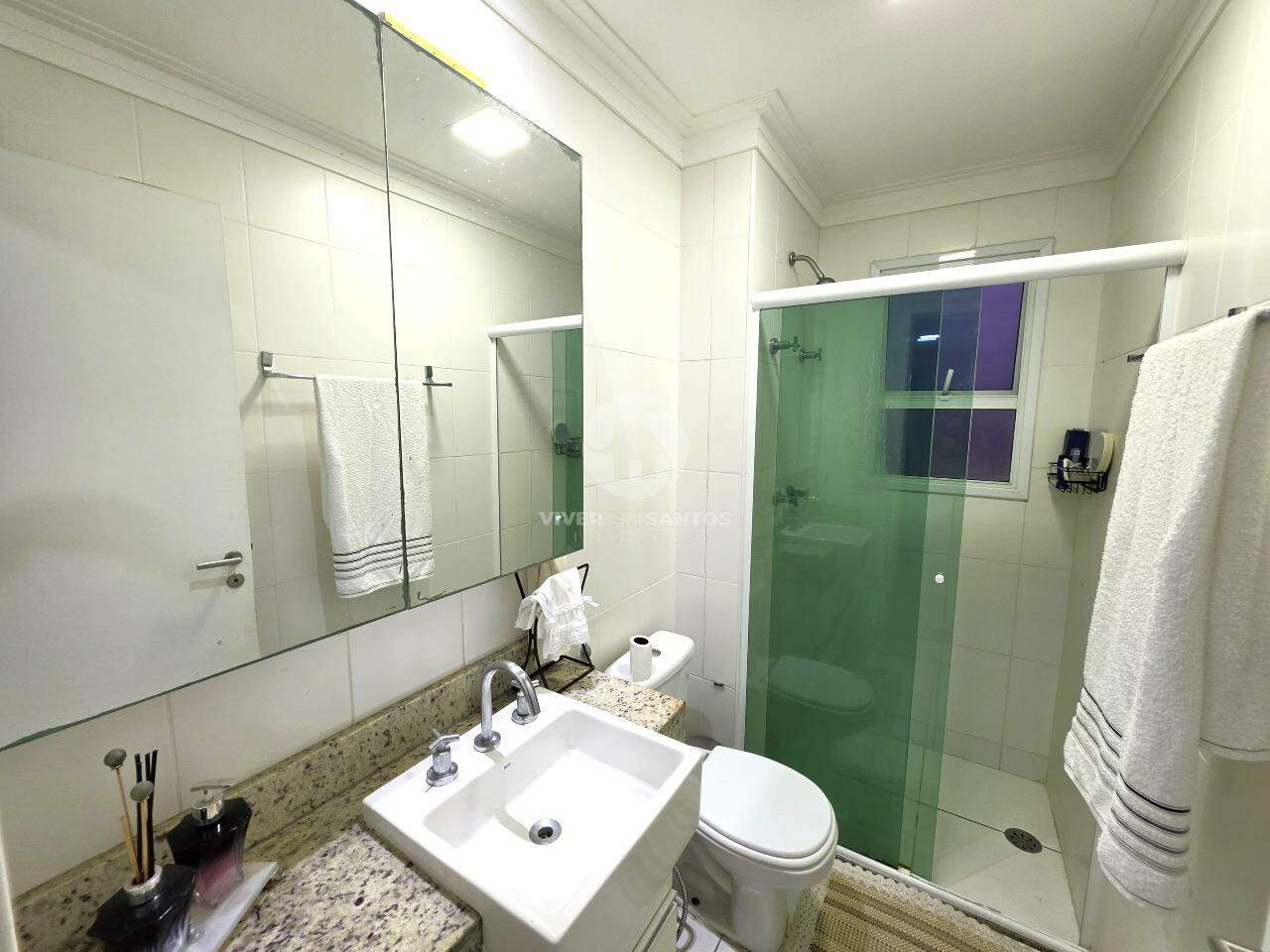 Apartamento 3 Dormitórios, Varanda Gourmet, 2 Vagas e Lazer Completo no Marapé – Santos/SP em Marapé, Santos — foto 12