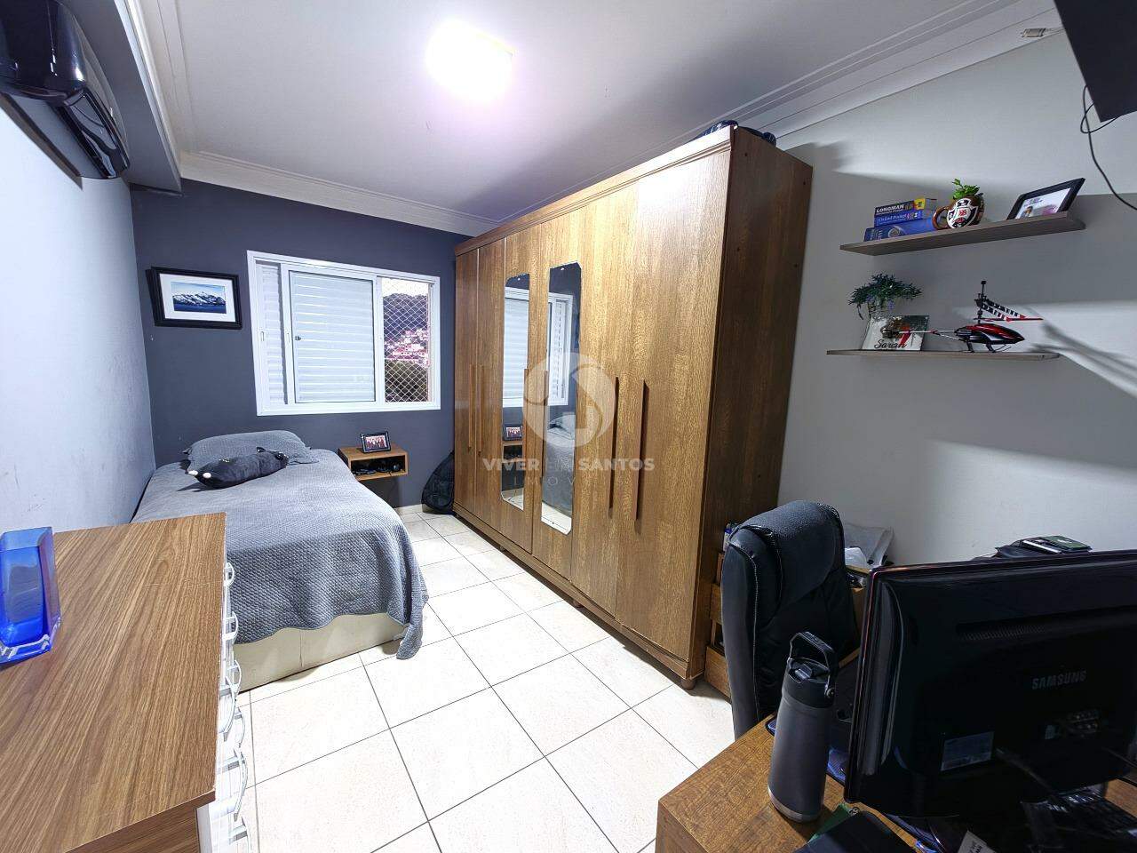 Apartamento 3 Dormitórios, Varanda Gourmet, 2 Vagas e Lazer Completo no Marapé – Santos/SP em Marapé, Santos — foto 10